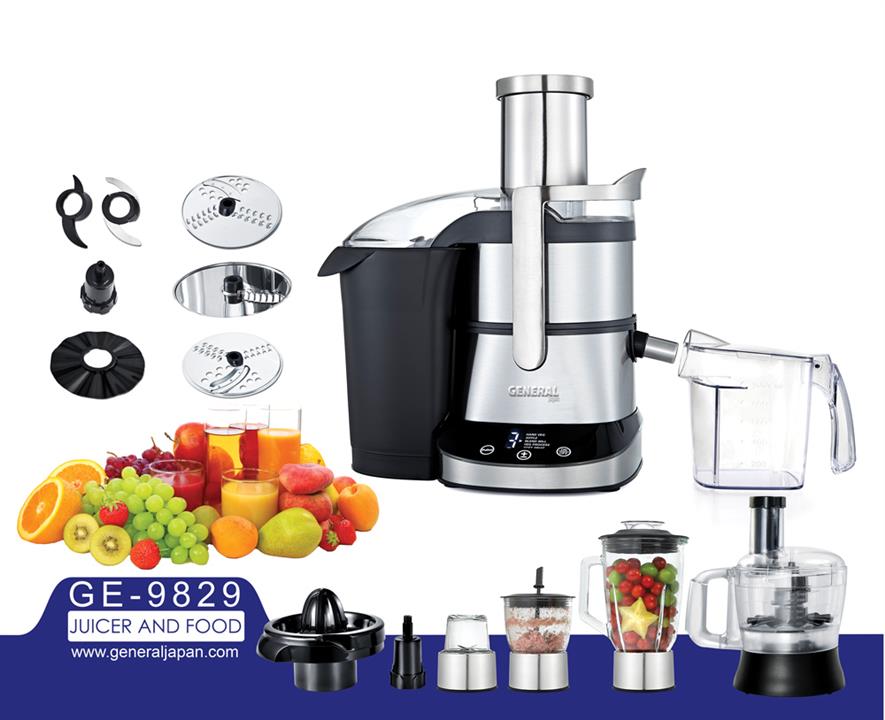 آبمیوه گیری و غذاساز 20 کاره جنرال ژاپن مدل GE-9829